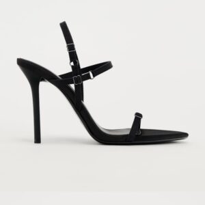 ZARA FABRIC HIGH-HEEL SANDALS