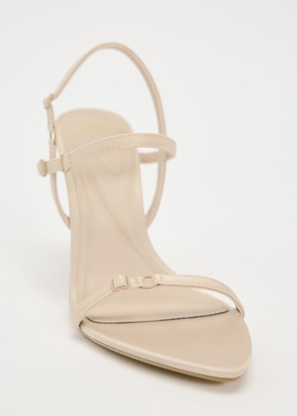 ZARA FABRIC HIGH-HEEL SANDALS - Image 9
