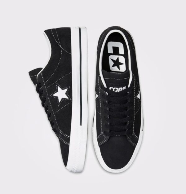 Converse Cons One Star Pro Unisex Süet Sneaker - Image 13