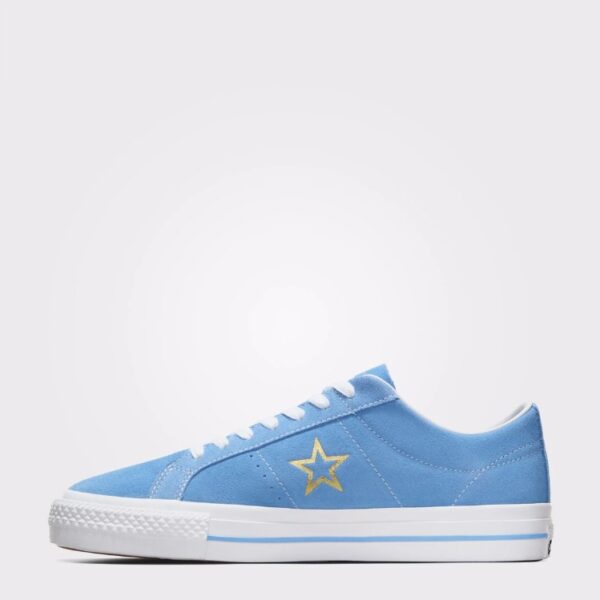 Converse Cons One Star Pro Unisex Süet Sneaker - Image 5