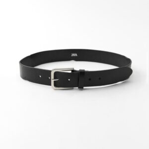 ZARA DISTRESSED EFFECT LEATHER BELT