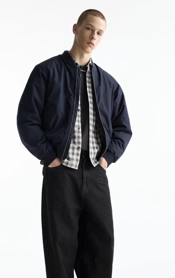 PULL&BEAR Quilted bomber jacket - Image 6