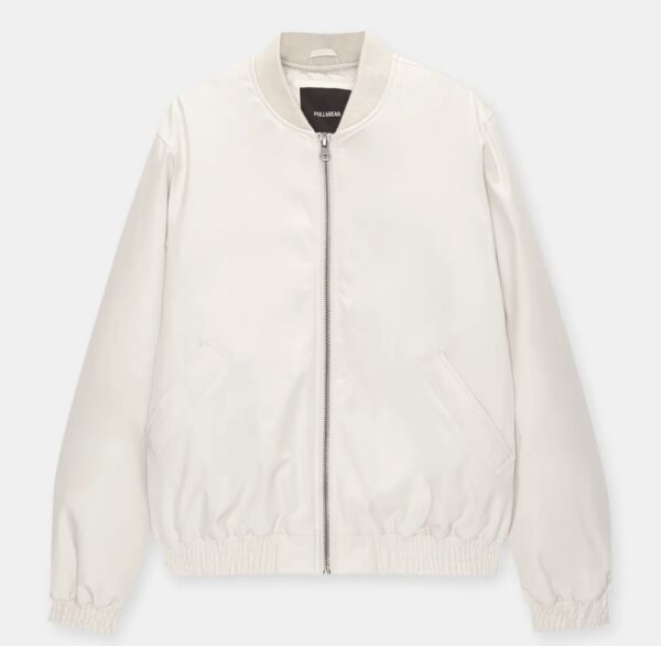 PULL&BEAR Quilted bomber jacket - Image 9