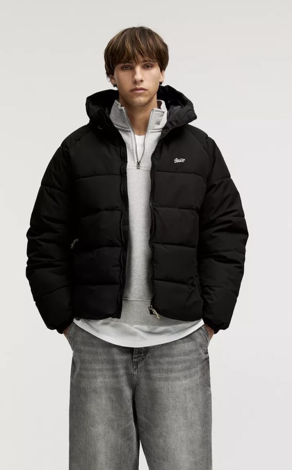 PULL&BEAR Hooded STWD puffer jacket - Image 2