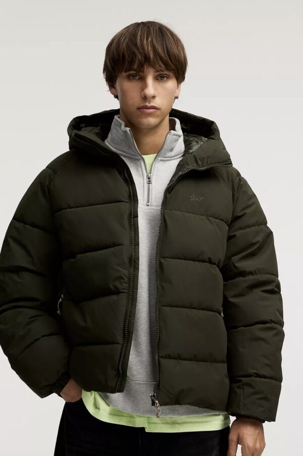 PULL&BEAR Hooded STWD puffer jacket - Image 9