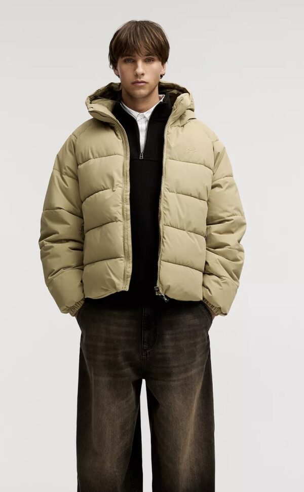 PULL&BEAR Hooded STWD puffer jacket - Image 13