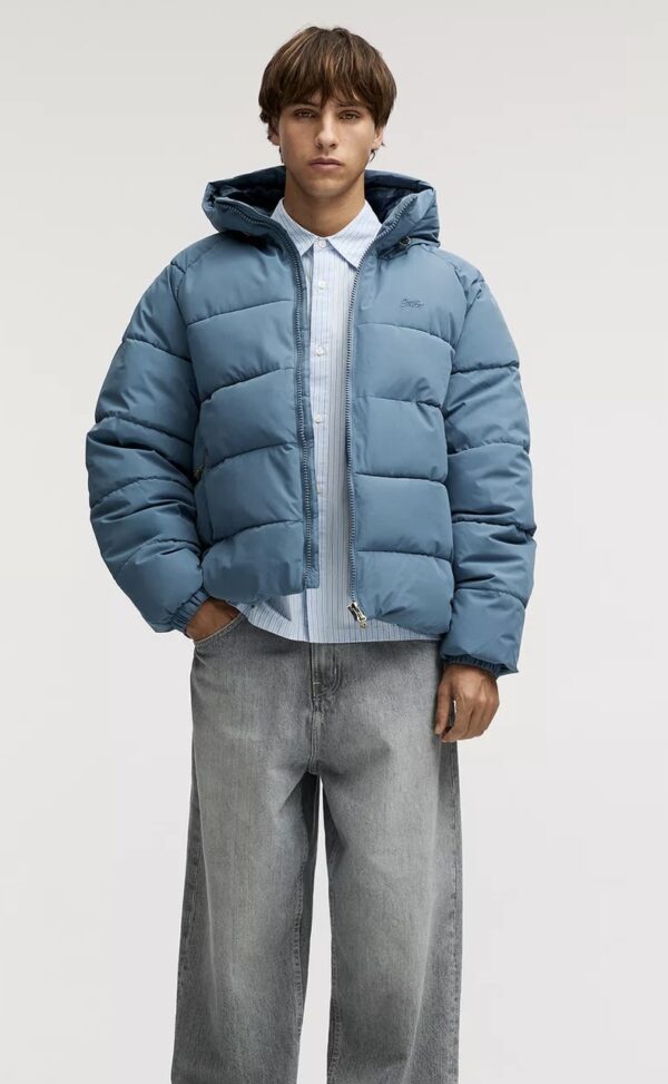 PULL&BEAR Hooded STWD puffer jacket - Image 25