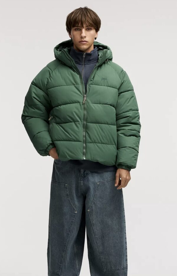 PULL&BEAR Hooded STWD puffer jacket - Image 28