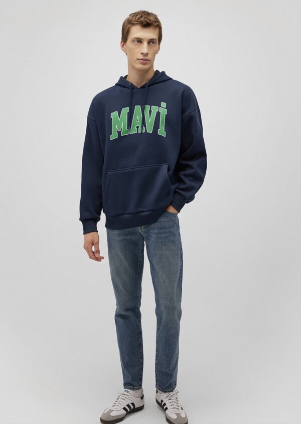 MAVI | Mavi Logo Baskılı Kapüşonlu Sweatshirt - Image 2
