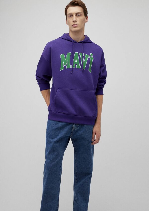 MAVI | Mavi Logo Baskılı Kapüşonlu Sweatshirt - Image 10
