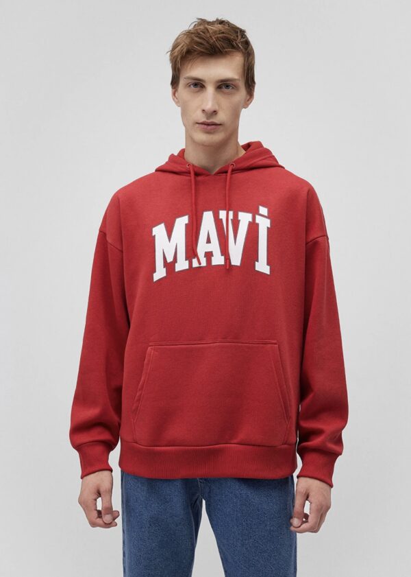 MAVI | Mavi Logo Baskılı Kapüşonlu Sweatshirt - Image 22