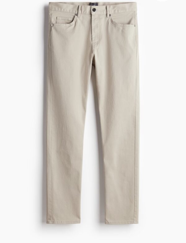 H&M Slim Fit Pamuklu Gabardin Pantolon