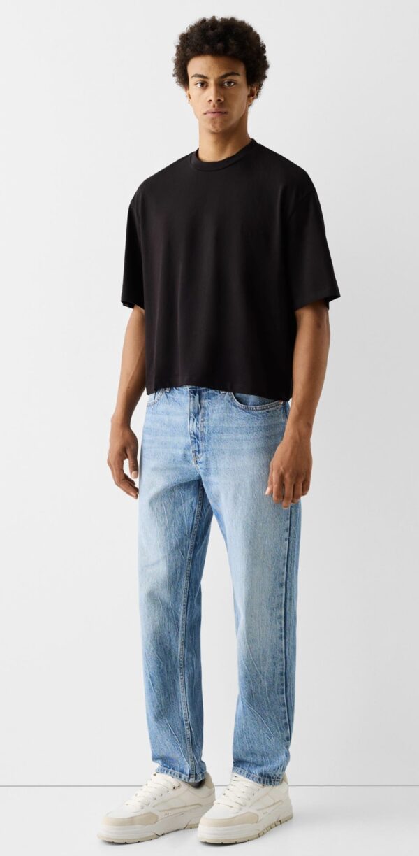 BERSHKA Straight fit jean - Image 8