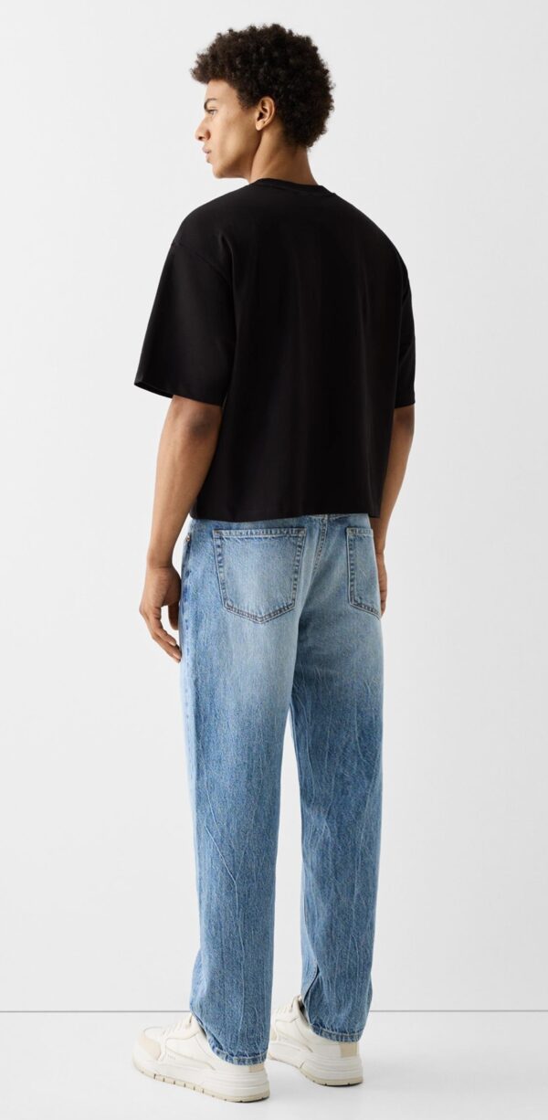 BERSHKA Straight fit jean - Image 9
