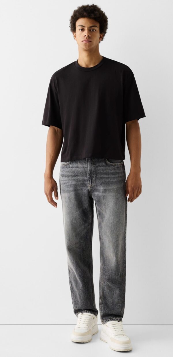 BERSHKA Straight fit jean - Image 14