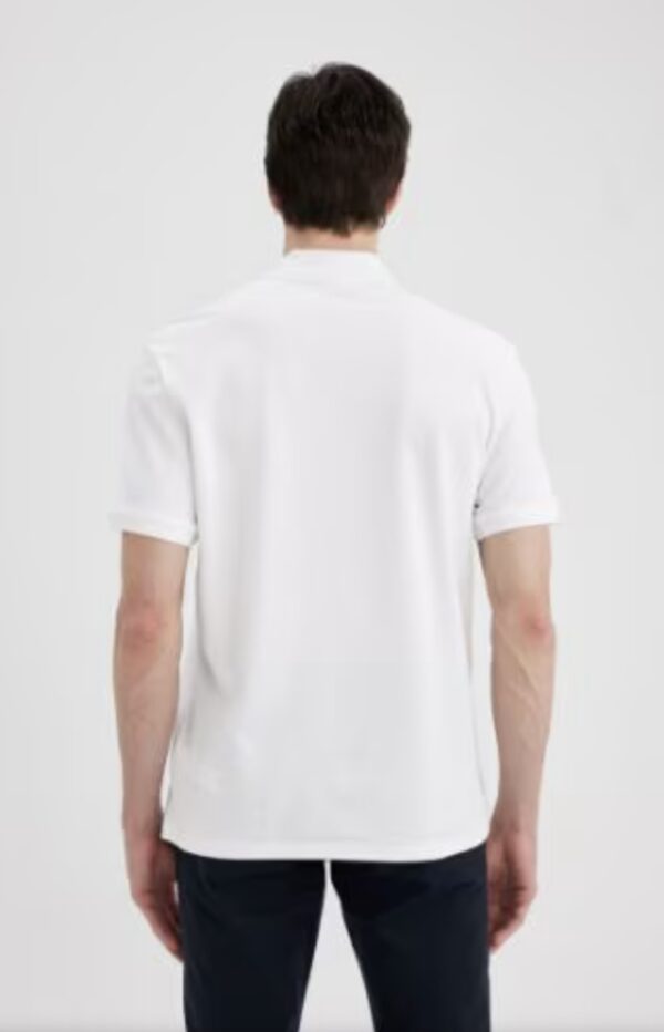 DEFACTO New Regular Fit Kısa Kollu Basic Düz Polo Tişört - Image 3