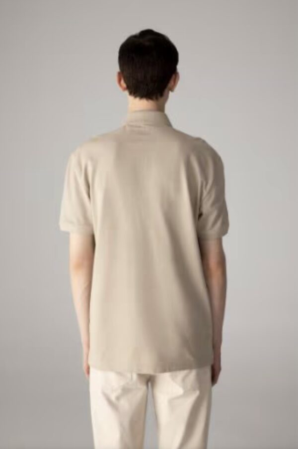 DEFACTO New Regular Fit Kısa Kollu Basic Düz Polo Tişört - Image 5