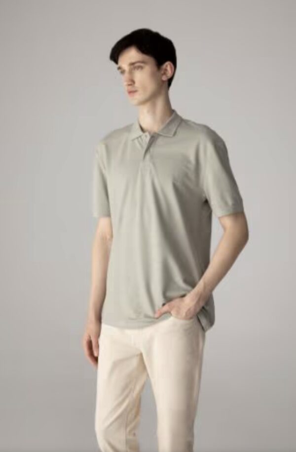 DEFACTO New Regular Fit Kısa Kollu Basic Düz Polo Tişört - Image 14