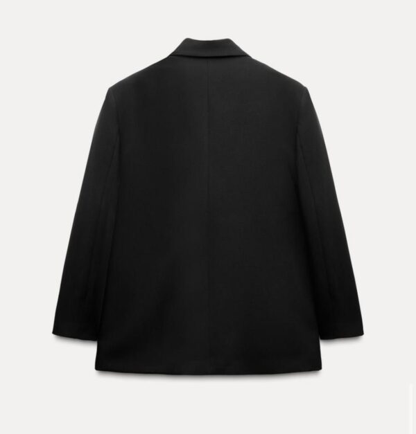 ZARA OVERSIZED DOUBLE-BREASTED BLAZER - Image 3