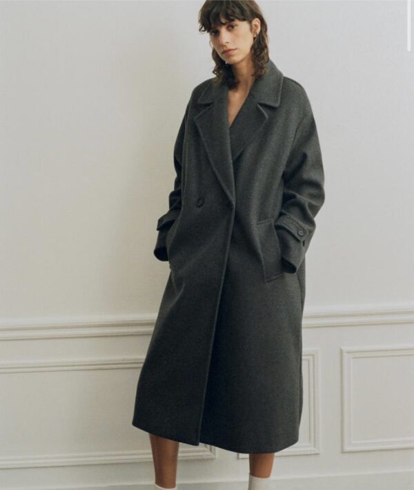 ZARA OVERSIZED SOFT COAT - Image 4