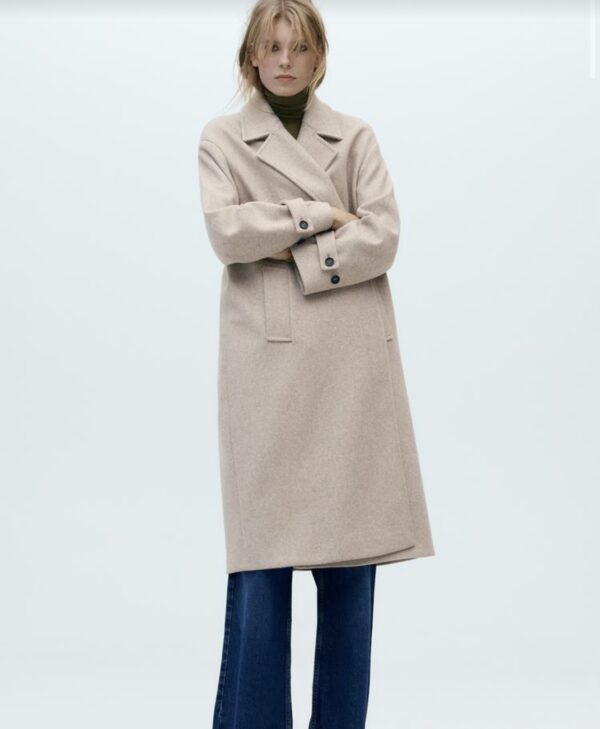 ZARA OVERSIZED SOFT COAT - Image 7