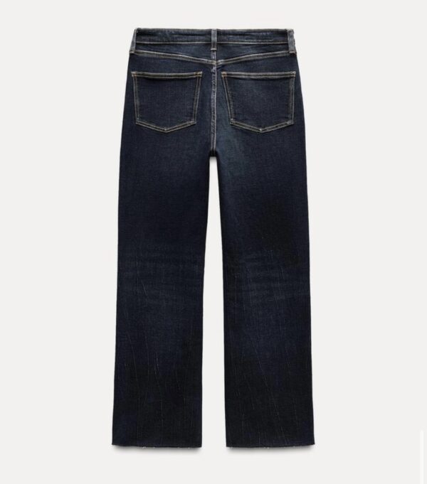 ZARA TRF CROPPED FLARE HIGH-WAIST JEANS - Image 13