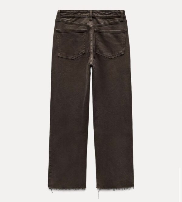 ZARA TRF CROPPED FLARE HIGH-WAIST JEANS - Image 17