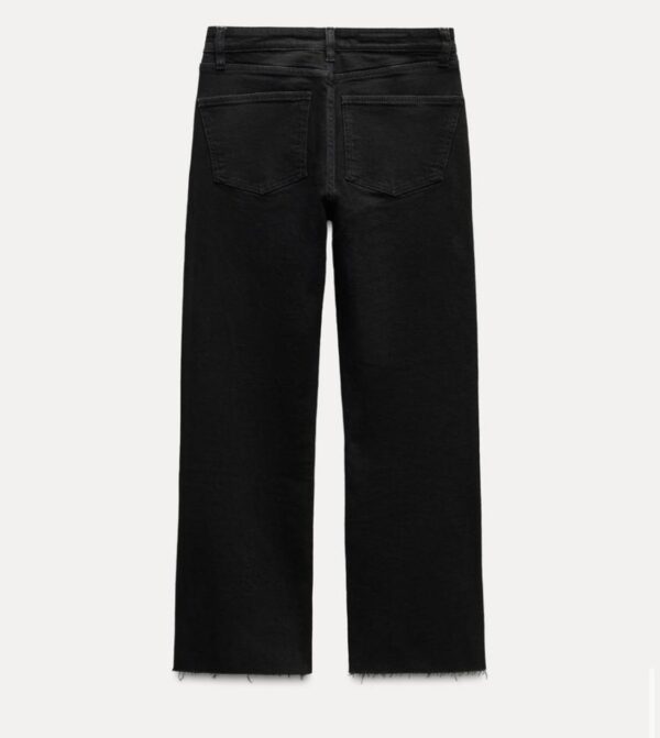 ZARA TRF CROPPED FLARE HIGH-WAIST JEANS - Image 21