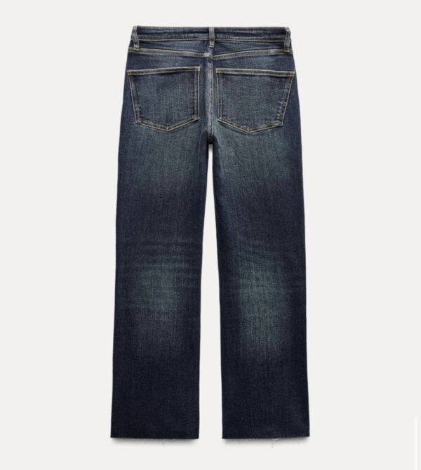ZARA TRF CROPPED FLARE HIGH-WAIST JEANS - Image 25