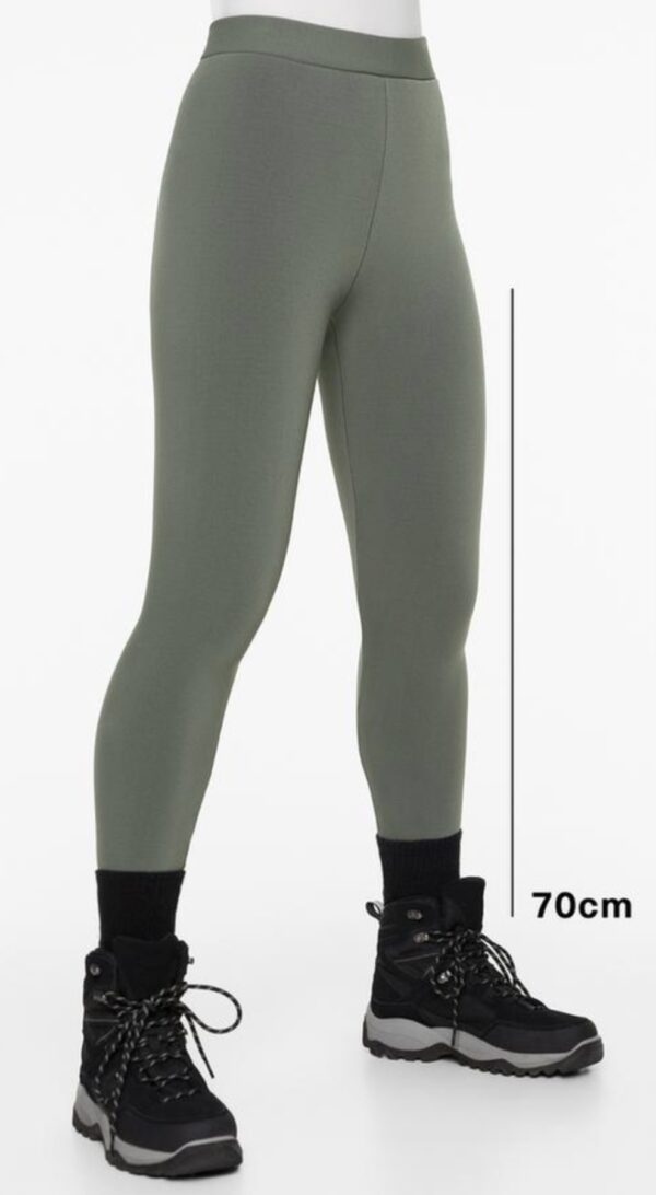 OYSHO 70 cm high rise seamless super extra warm bilek hizasında tayt - Image 5