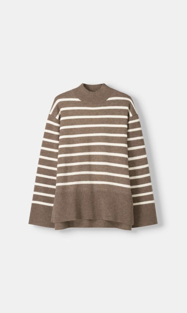 BERSHKA Dik yaka kazak - Image 13