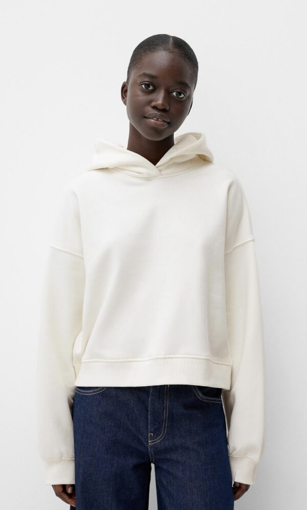 BERSHKA Pamuklu kapüsonlu - Image 5
