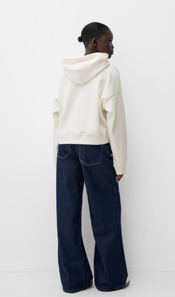 BERSHKA Pamuklu kapüsonlu - Image 6