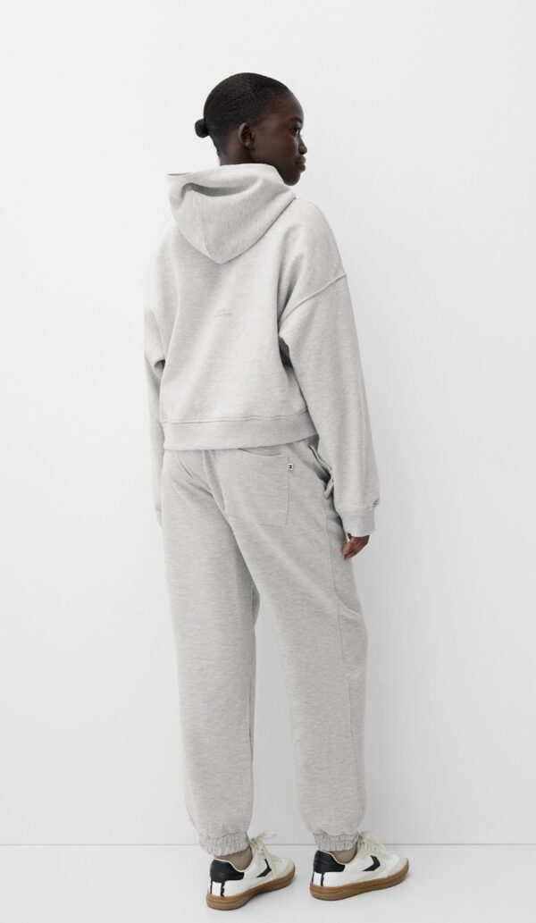 BERSHKA Pamuklu kapüsonlu - Image 9