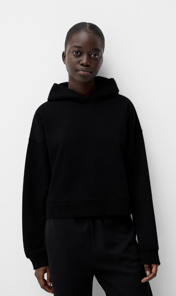 BERSHKA Pamuklu kapüsonlu - Image 11