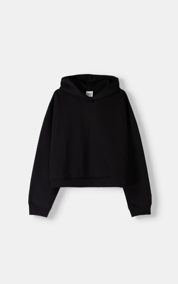 BERSHKA Pamuklu kapüsonlu - Image 13
