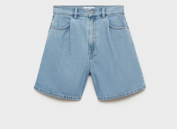MANGO Pensli denim şort - Image 2