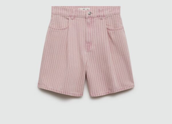 MANGO Pensli denim şort - Image 6