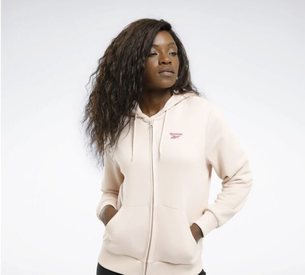 REEBOK Ri Sl French Terry Fz Fuşya Kadın Eşofman Üstü - Image 6
