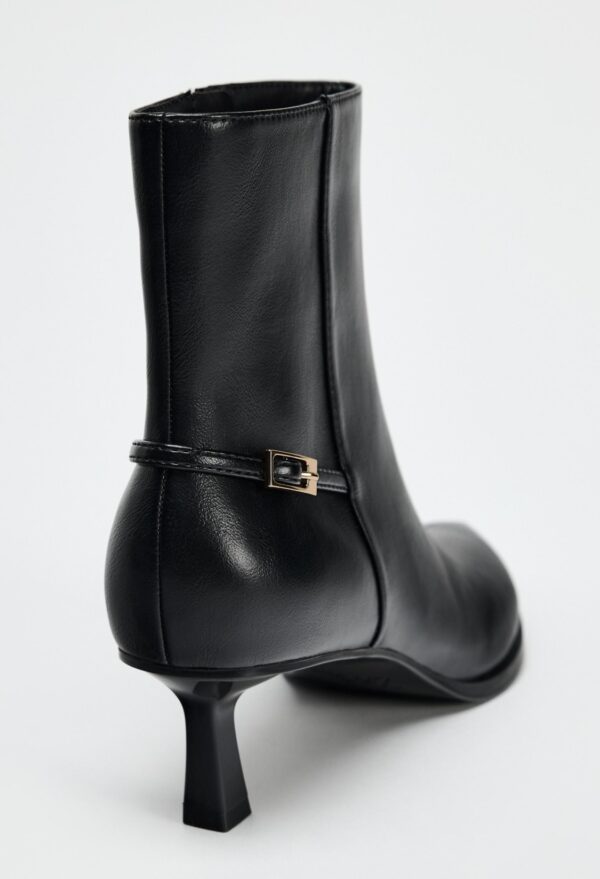 ZARA HIGH HEEL ANKLE BOOTS WITH BUCKLE - Image 5