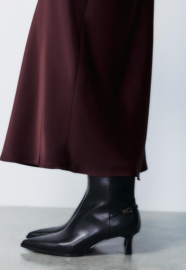 ZARA HIGH HEEL ANKLE BOOTS WITH BUCKLE - Image 6