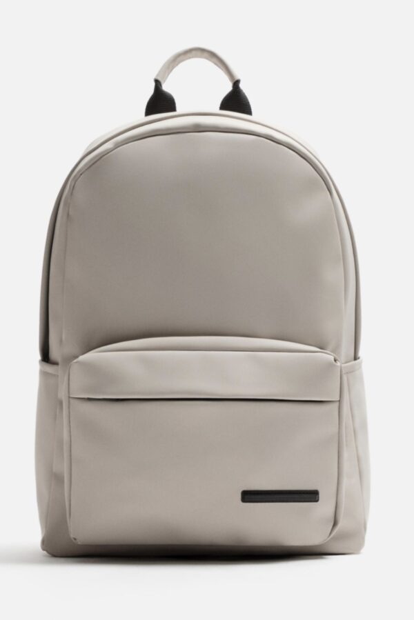 ZARA RUBBERISED BACKPACK