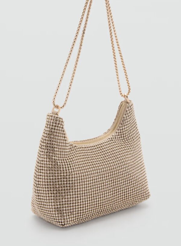 MANGO Çift saplı kristal çanta - Image 6