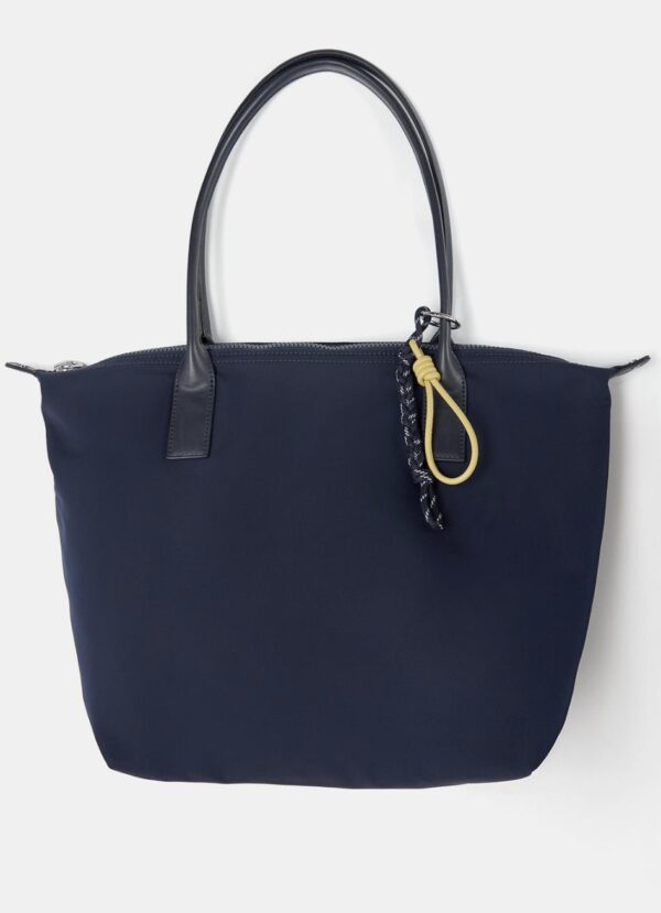 PULL&BEAR Dekoratif süslü naylon tote çanta - Image 7