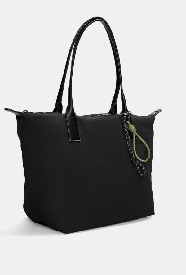PULL&BEAR Dekoratif süslü naylon tote çanta - Image 9