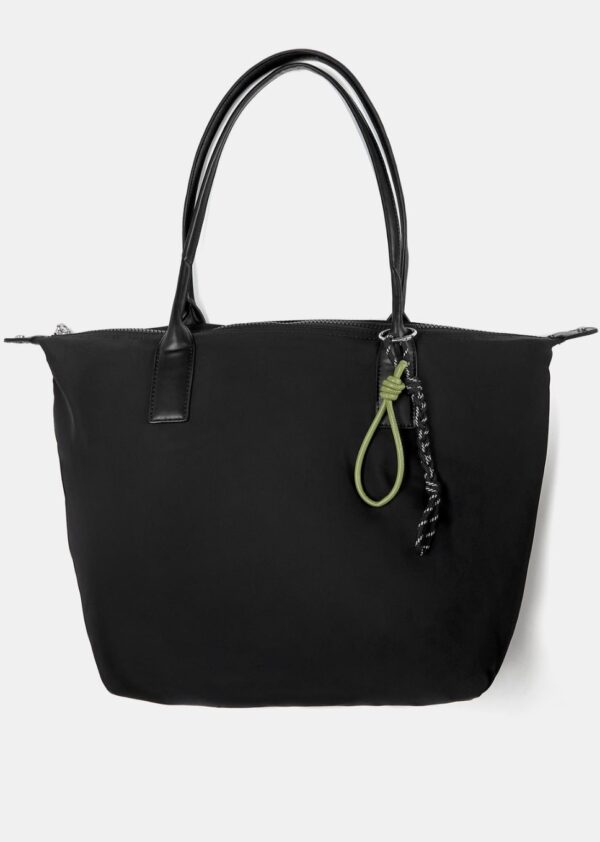 PULL&BEAR Dekoratif süslü naylon tote çanta - Image 10