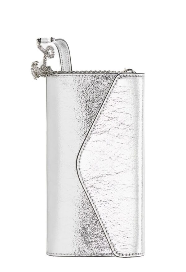 PULL&BEAR Metalik clutch omuz çantası - Image 8
