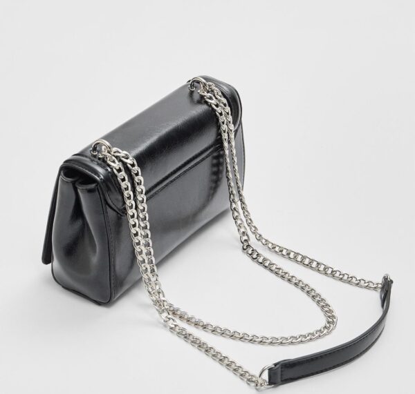 STRADIVARIUS KARE KAPAMALI VE ÇAPRAZ ASKILI ÇANTA - Image 3