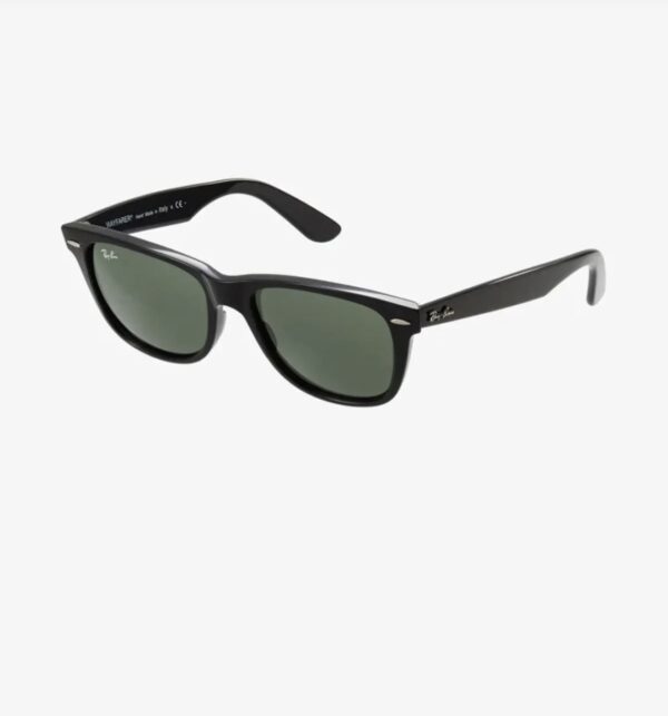 RAY-BAN Rb2140 901 50wayfarer Siyah Kemik Yeşil Camlı Unisex Güneş Gözlüğü Rb 2140 901