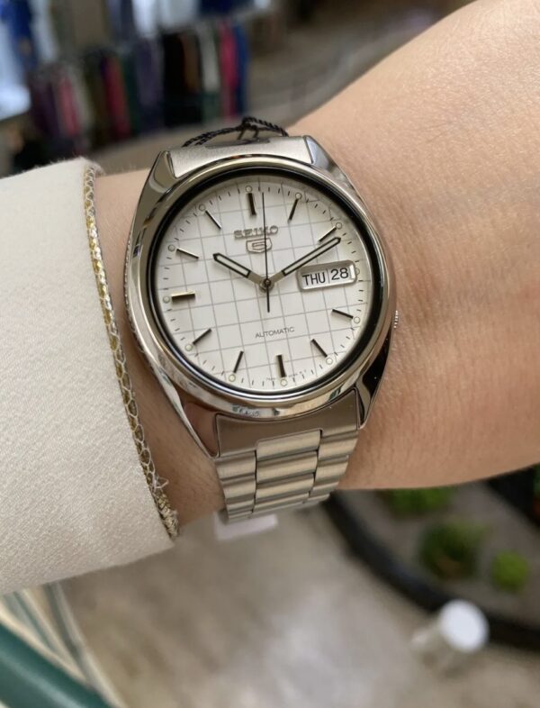 SEIKO 5 Snxf05k1 39 Mm Çelik Otomatik Erkek Kol Saati - Image 2